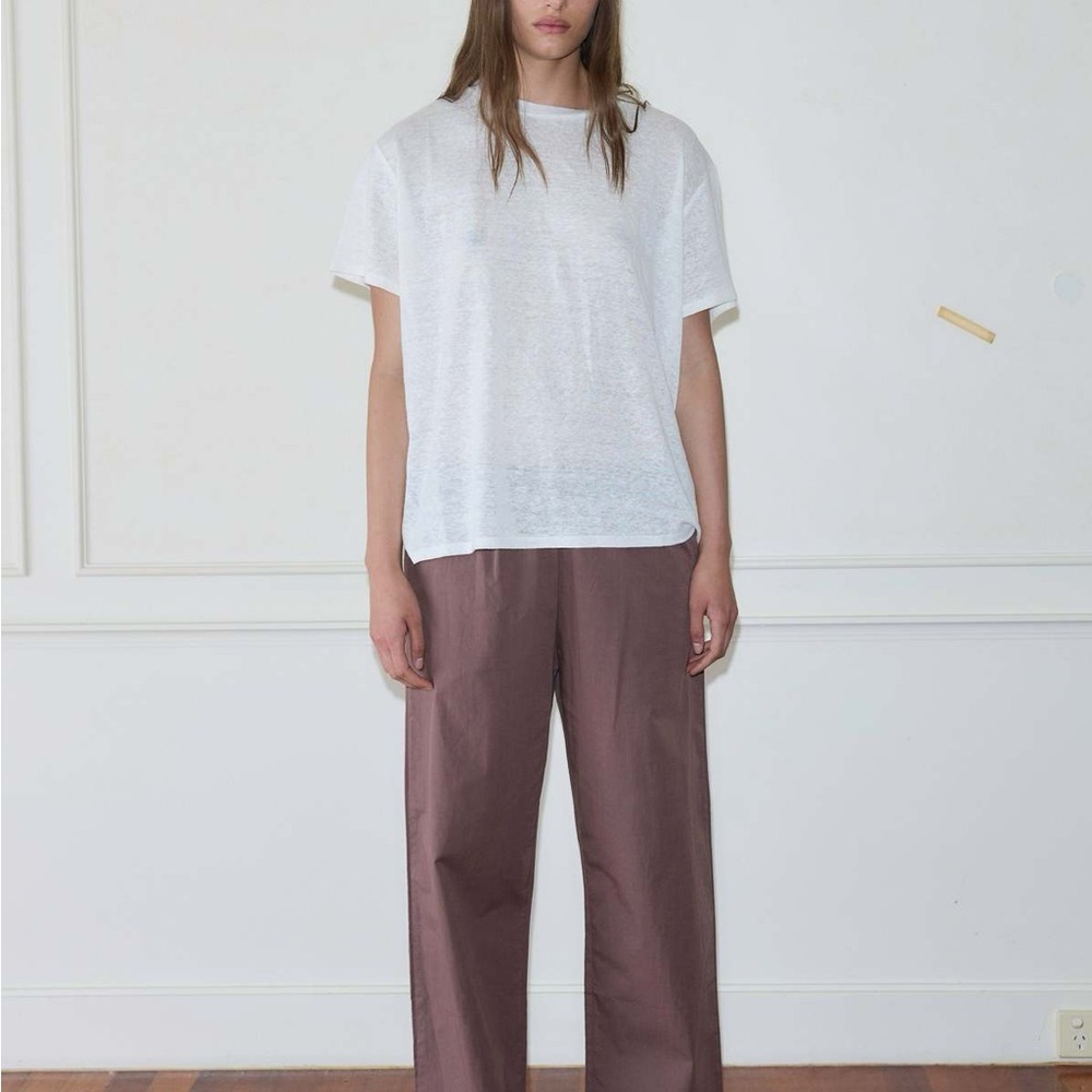 DEIJI Studios Ease Trouser in Brown